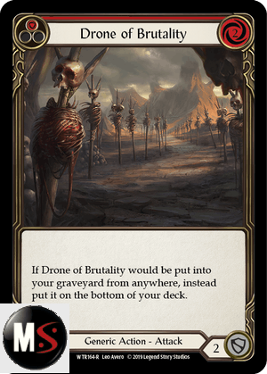 DRONE OF BRUTALITY (RED) DRONE OF BRUTALITY (RED)