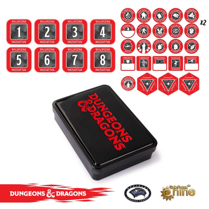 DUNGEONS & DRAGONS 5A EDIZIONE - SET SEGNALINI DEL MASTER DUNGEONS & DRAGONS 5A EDIZIONE - SET SEGNALINI DEL MASTER