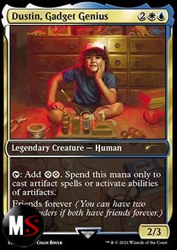 DUSTIN, GADGET GENIUS FOIL