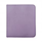 E-15742 ZIPPERED 12 POCKET PRO-BINDER PURPLE