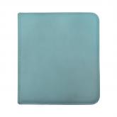 E-15744 ZIPPERED 12 POCKET PRO-BINDER LIGHT BLUE