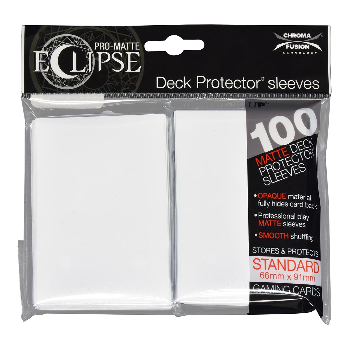 E-85600 ECLIPSE MATTE STANDARD SLEEVES - ARCTIC WHITE E-85600 ECLIPSE MATTE STANDARD SLEEVES - ARCTIC WHITE