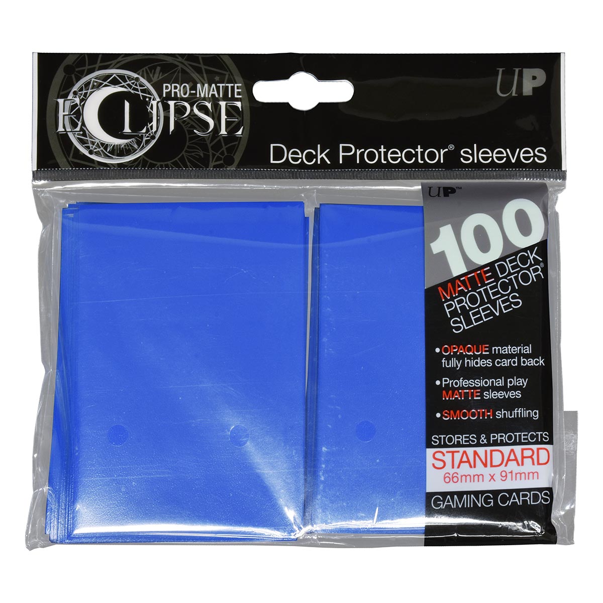 E-85602 ECLIPSE MATTE STANDARD SLEEVES - PACIFIC BLUE E-85602 ECLIPSE MATTE STANDARD SLEEVES - PACIFIC BLUE