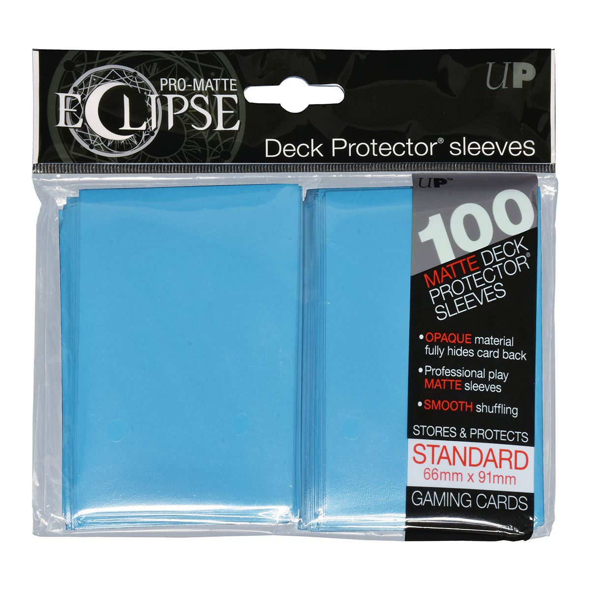 E-85603 ECLIPSE MATTE STANDARD SLEEVES - SKY BLUE E-85603 ECLIPSE MATTE STANDARD SLEEVES - SKY BLUE