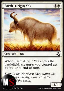 EARTH-ORIGIN YAK