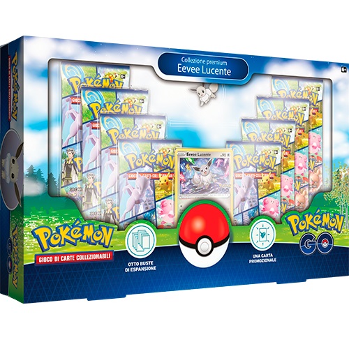 POKEMON GO 10.5 - COLLEZIONE PREMIUM EEVEE LUCENTE BOX POKEMON GO 10.5 - COLLEZIONE PREMIUM EEVEE LUCENTE BOX