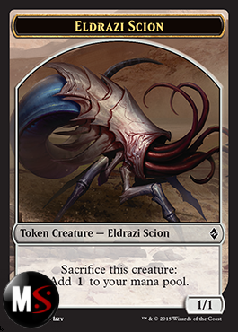 DISCENDENTE ELDRAZI 1/1 - 1 (BFZ TOKEN)