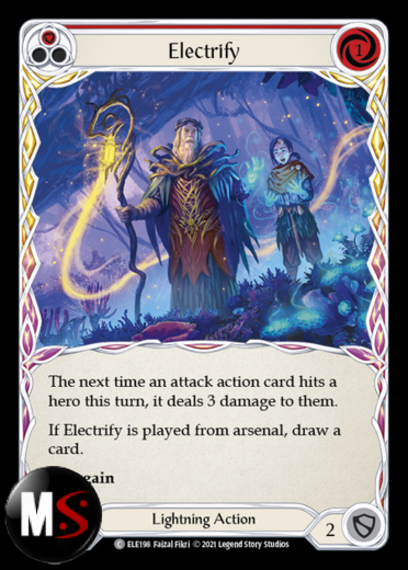 ELECTRIFY - RED ELECTRIFY - RED