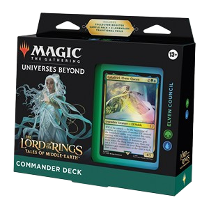THE LORD OF THE RINGS: TALES OF MIDDLE-EARTH - COMMANDER DECK ELVEN COUNCIL - ENG