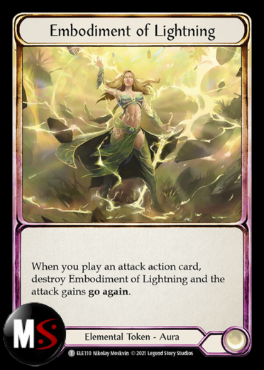 EMBODIMENT OF LIGHTNING EMBODIMENT OF LIGHTNING