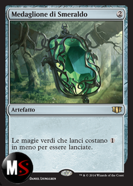 MEDAGLIONE DI SMERALDO