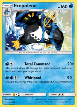 EMPOLEON (WATER) (FOIL)