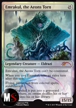 EMRAKUL, LO STRAZIO ETERNO DCI RPTQ PROMO FOIL