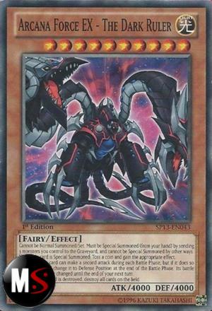 ENERGIA ARCANA EX - IL SIGNORE OSCURO (STAR FOIL)