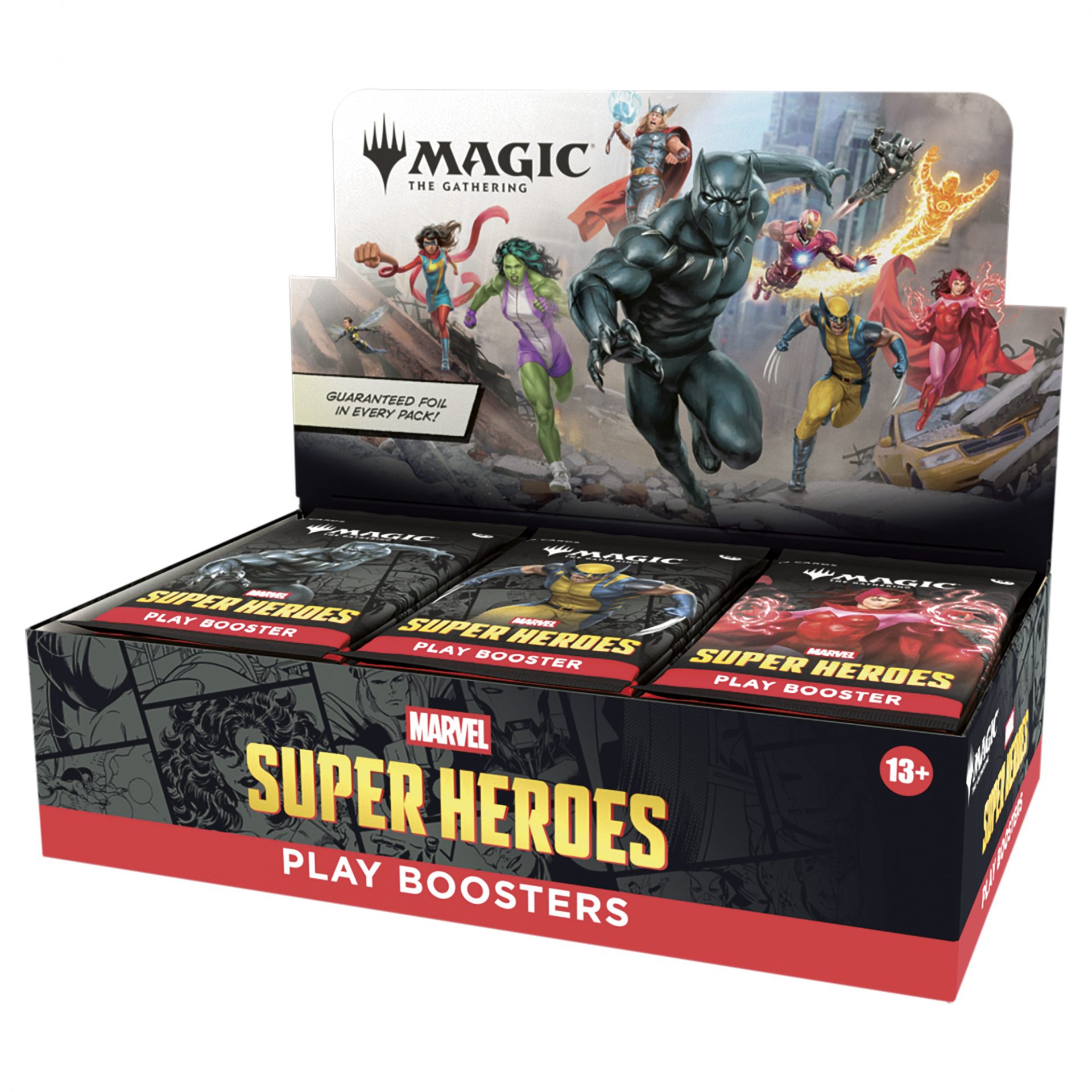 MTG - MARVEL SUPER HEROES - PLAY BOOSTER DISPLAY (30 BUSTE) - INGLESE