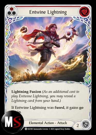 ENTWINE LIGHTNING - RED ENTWINE LIGHTNING - RED