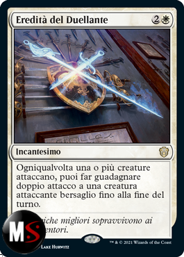 EREDITà DEL DUELLANTE