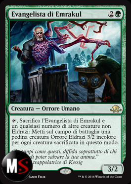 EVANGELISTA DI EMRAKUL - FOIL PROMO PRERELEASE EMN