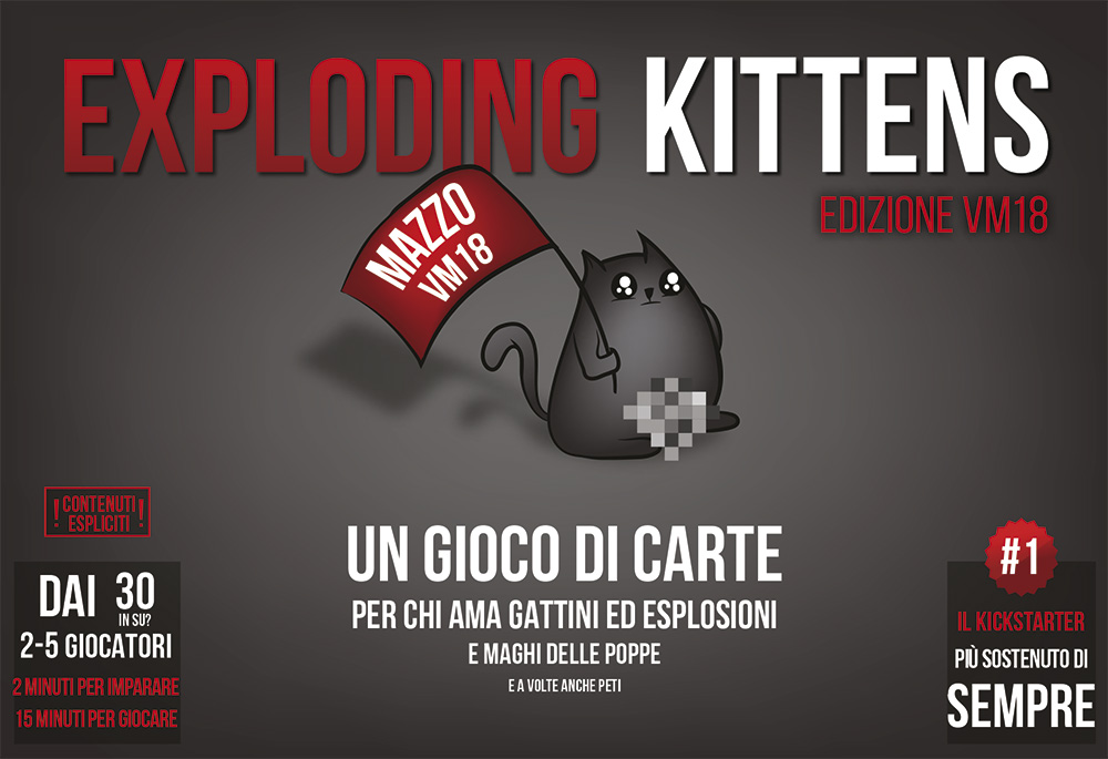 EXPLODING KITTENS - EDIZIONE VM18