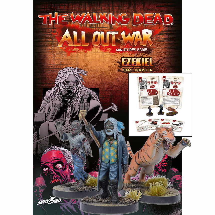 TWD - EZEKIEL - PACK DI ESPANSIONE - GIOCO DI MINIATURE - WAVE 2