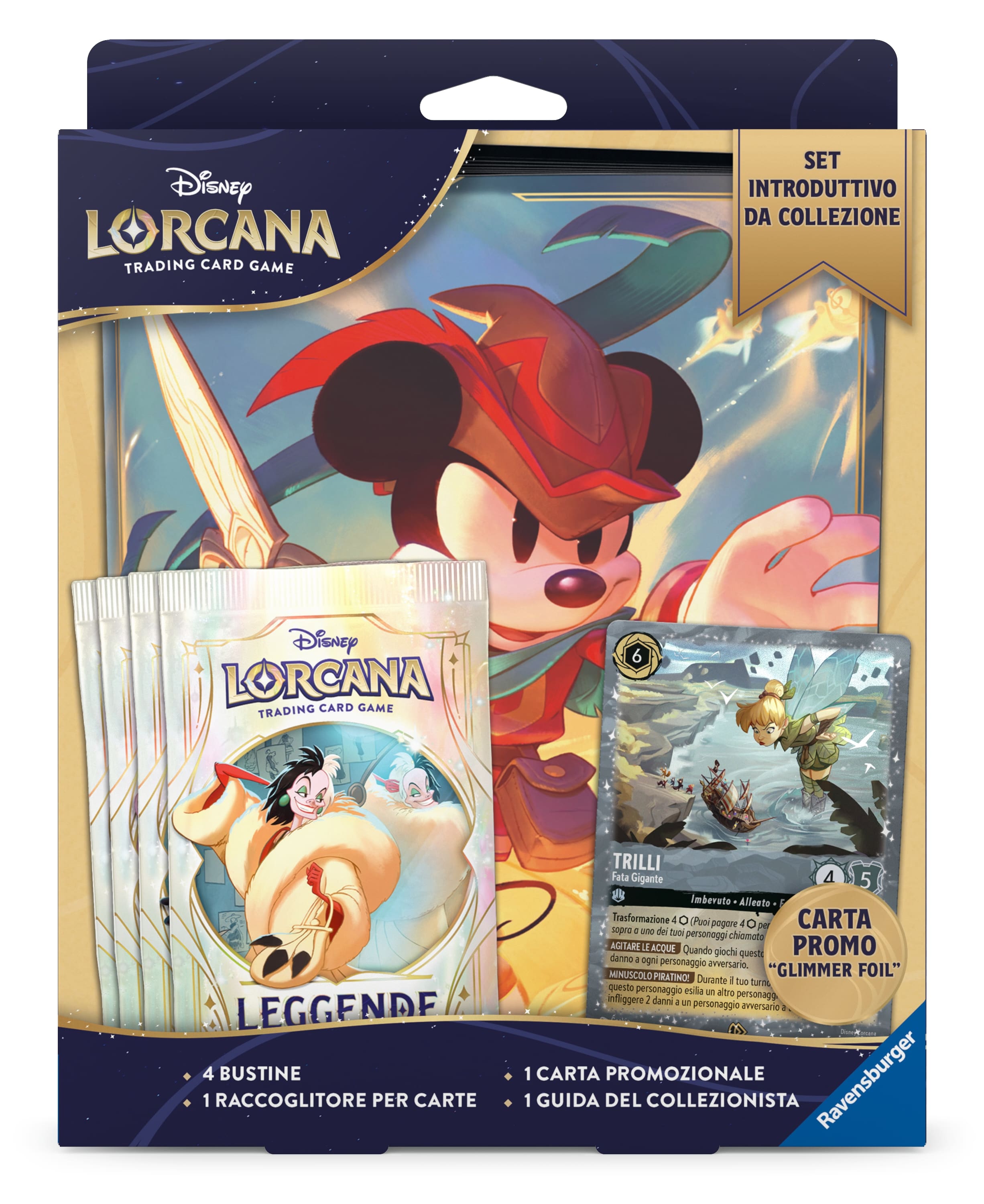 LORCANA - SET INTRODUTTIVO DA COLLEZIONE - LEGGENDE - ITA LORCANA - SET INTRODUTTIVO DA COLLEZIONE - LEGGENDE - ITA