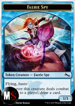 FAERIE 1/1 FLYING / HASTE - FOIL