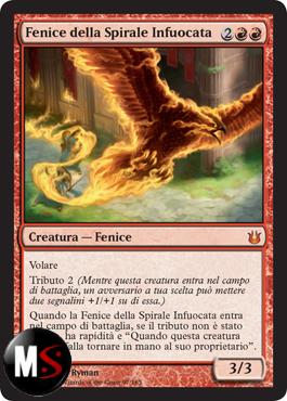 FENICE DELLA SPIRALE INFUOCATA