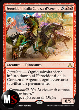 FEROCIDONTI DALLA CORAZZA D'ARGENTO