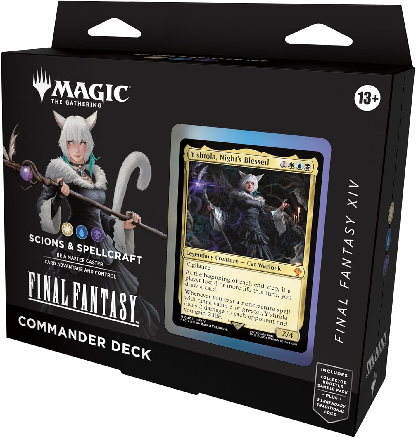 MTG - FINAL FANTASY Y'SHTOLA "SCION & SPELLCRAFT" COMMANDER DECK - ITALIANO MTG - FINAL FANTASY Y'SHTOLA "SCION & SPELLCRAFT" COMMANDER DECK - ITALIANO