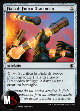 FIALA DI FUOCO DRACONICO