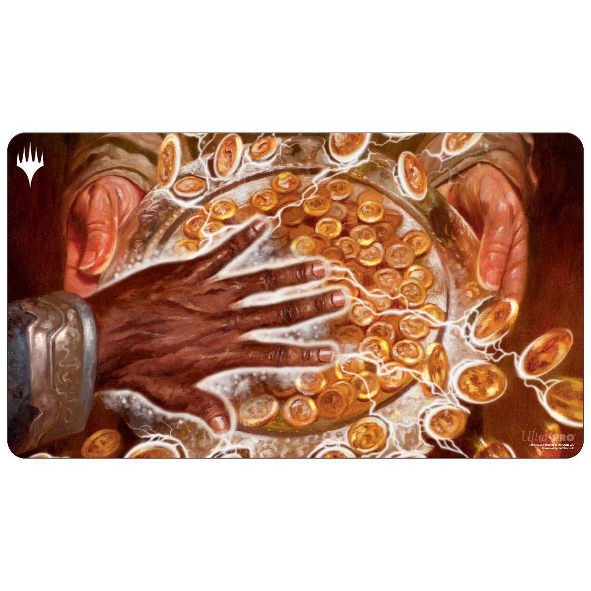 E-19989 - PLAYMAT - COMMANDER MASTERS PLAYMAT WHITE E-19989 - PLAYMAT - COMMANDER MASTERS PLAYMAT WHITE