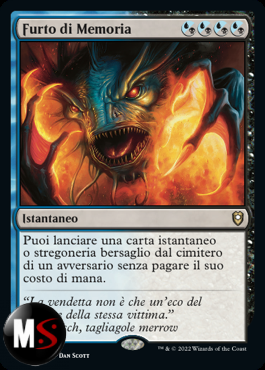 FURTO DI MEMORIA