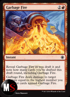 GARBAGE FIRE