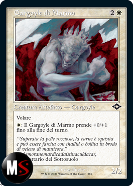 GARGOYLE DI MARMO - RETRO FRAMES