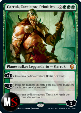 GARRUK, CACCIATORE PRIMITIVO