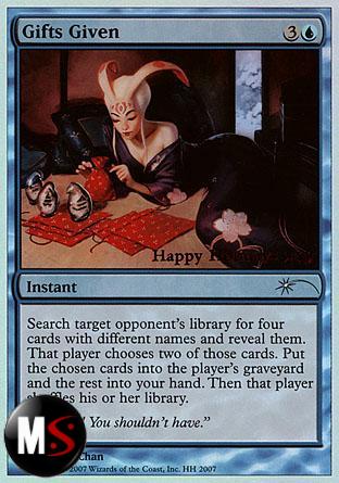 GIFTS GIVEN (2007 HOLIDAY FOIL)
