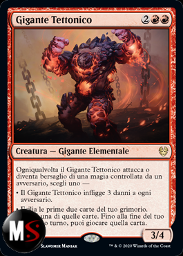 GIGANTE TETTONICO - FOIL