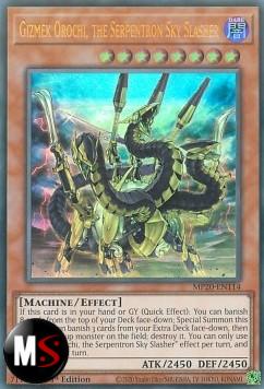 GIZMEHK OROCHI, IL SERPENTRON SQUARCIA CIELO
