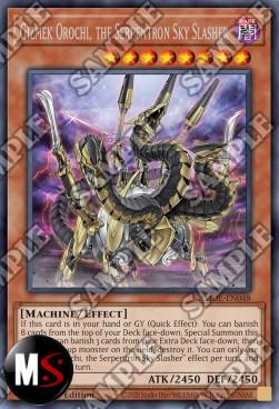 GIZMEHK OROCHI, IL SERPENTRON SQUARCIA CIELO (V.1 - RARE)