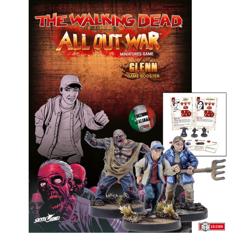 TWD - GLENN - PACK DI ESPANSIONE - GIOCO DI MINIATURE - WAVE 2