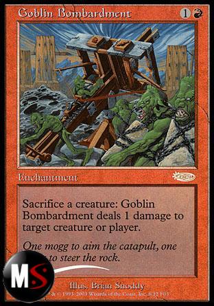 BOMBARDAMENTO DEI GOBLIN (FNM FOIL)