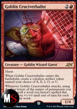 GOBLIN CRUCIVERBALIST