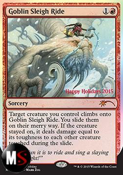 GOBLIN SLEIGH RIDE - HAPPY HOLIDAY 2015