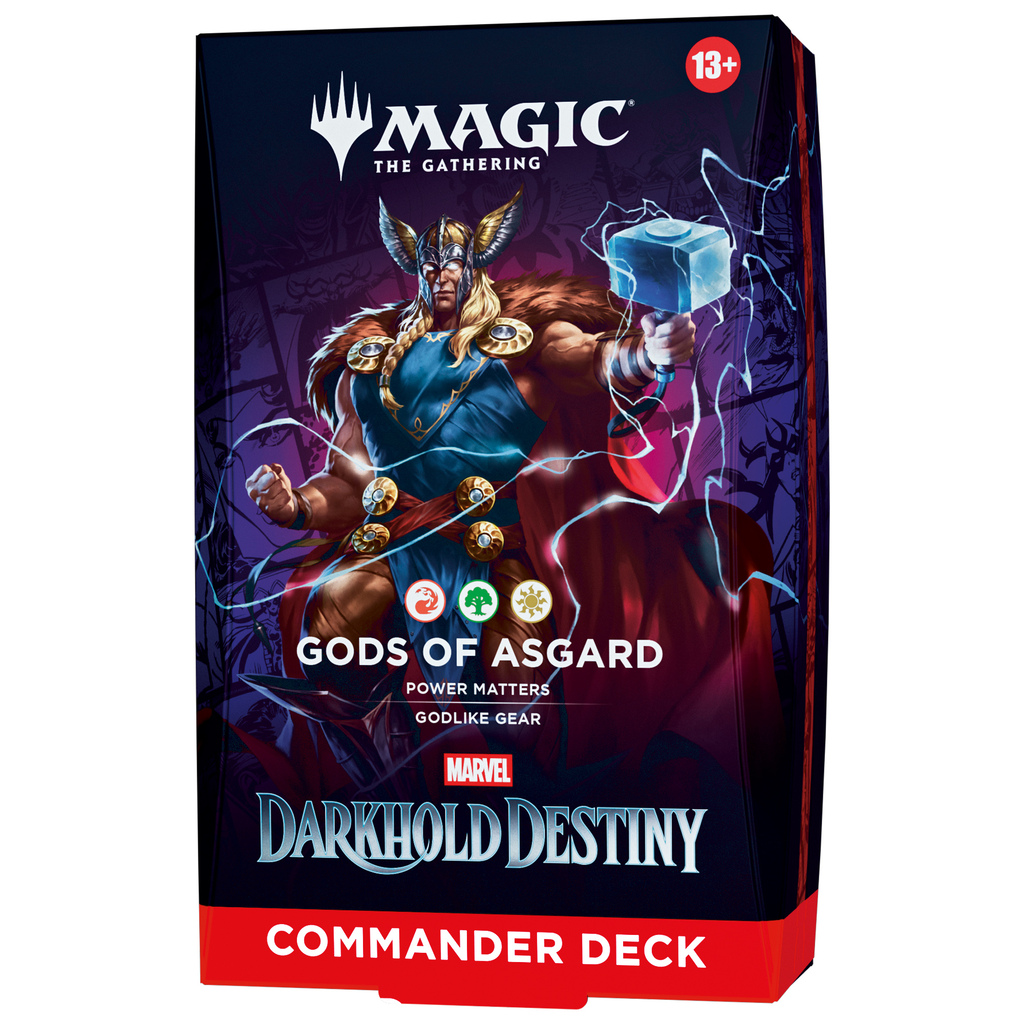 MTG - DARKHOLD DESTINY COMMANDER GODS OF ASGARD - INGLESE