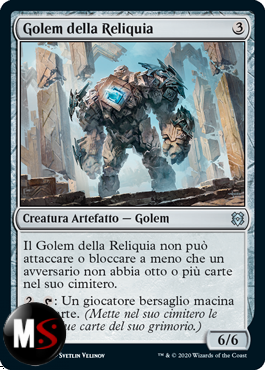 GOLEM DELLA RELIQUIA