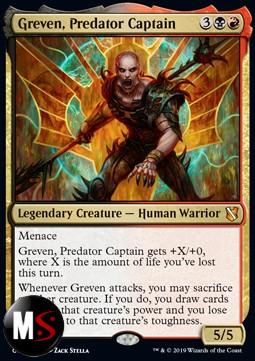 GREVEN, CAPITANO DELLA PREDATRICE