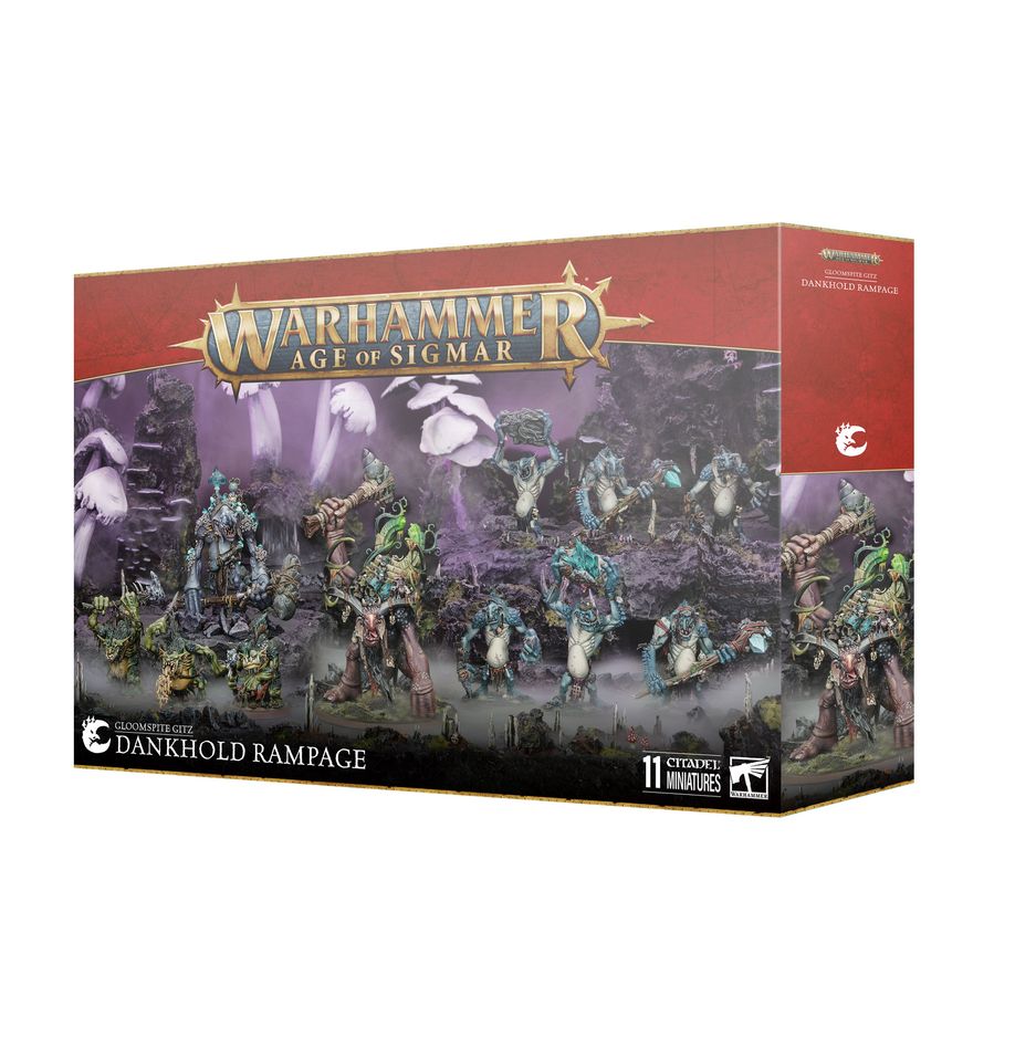 BATTLEFORCE WARHAMMER AGE OF SIGMAR - GLOOMSPITE GITZ: FURIA DELLE GROTTE UMIDE