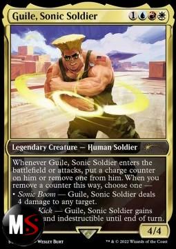 GUILE, SONIC SOLDIER