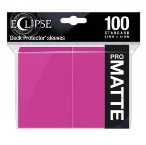 E-15621 - ECLIPSE MATTE STANDARD SLEEVES: HOT PINK