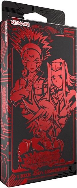 LEGENDARY 5D'S DECKS SET - 3 MAZZI 5D'S - 1^ EDIZIONE ITALIANO